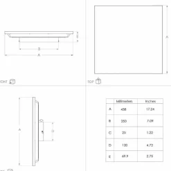 Luminaires Eglo Plafonnier Eglo TRUPIANA LED Blanc, 1 lumière* Éclairage Led
