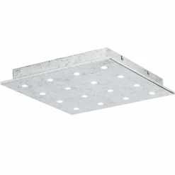Luminaires Eglo Plafonnier Eglo VEZENO LED Argenté, 16 lumières* Éclairage Led