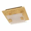 Luminaires Eglo Plafonnier Eglo VICARO LED Or, 1 lumière