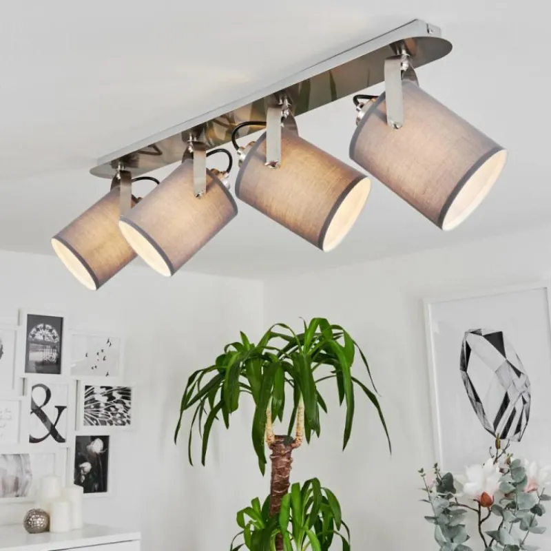 hofstein Plafonnier Eglo VILLABATE Noir, 4 lumières