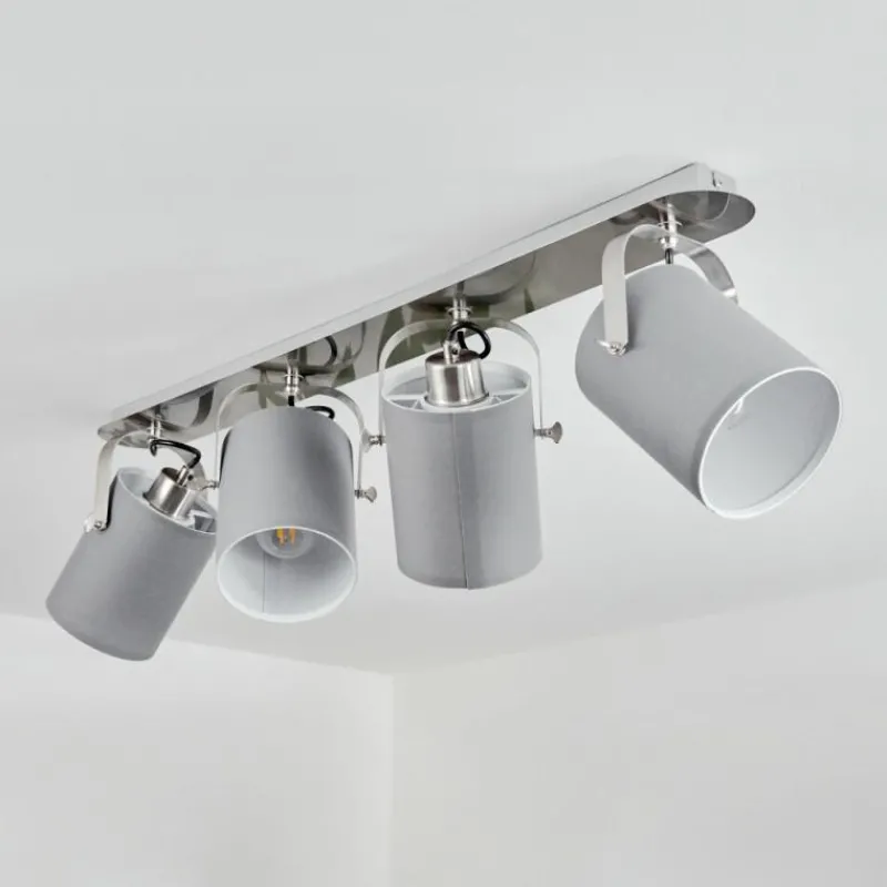 hofstein Plafonnier Eglo VILLABATE Noir, 4 lumières