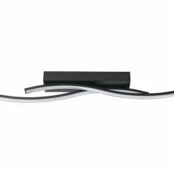 Luminaires Eglo Plafonnier Eglo VILORIA LED Noir, 1 lumière* Éclairage Led