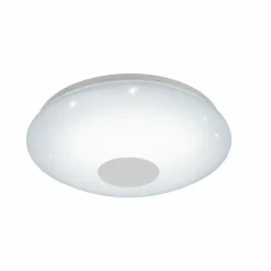 Luminaires Eglo Plafonnier Eglo VOLTAGO-C LED Aspect cristal, Blanc, 1 lumière, Changeur de couleurs