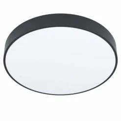 Luminaires Eglo Plafonnier Eglo ZUBIETA-A LED Noir, 1 lumière* Éclairage Led
