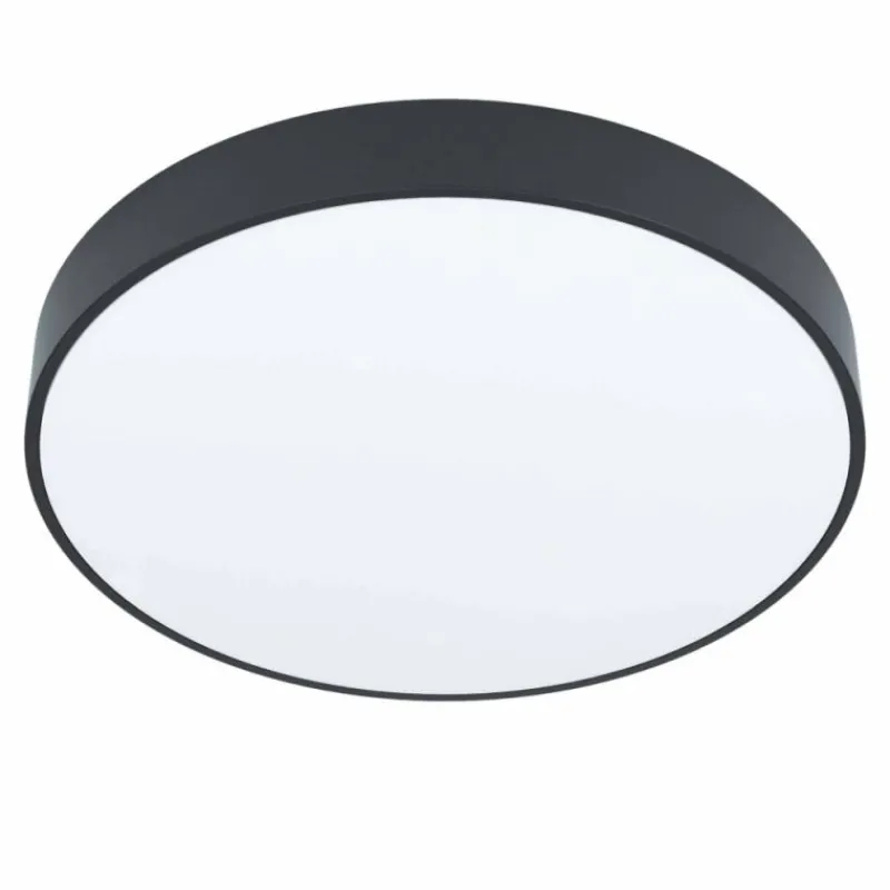 Luminaires Eglo Plafonnier Eglo ZUBIETA-A LED Noir, 1 lumière* Éclairage Led