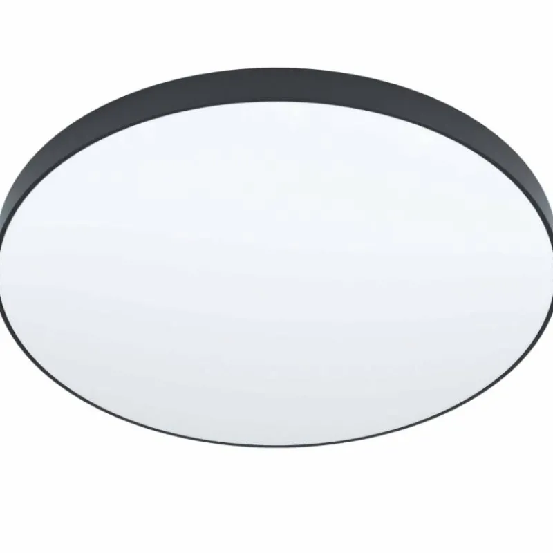 Luminaires Eglo Plafonnier Eglo ZUBIETA-A LED Noir, 1 lumière* Éclairage Led