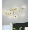 Luminaires Eglo Plafonnier Eglo-Leuchten BELSIANA Laiton, 8 lumières* Plafonniers