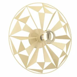 Lampes Dorées-Luminaires Eglo Plafonnier Eglo-Leuchten CASTANUELO Or, 1 lumière