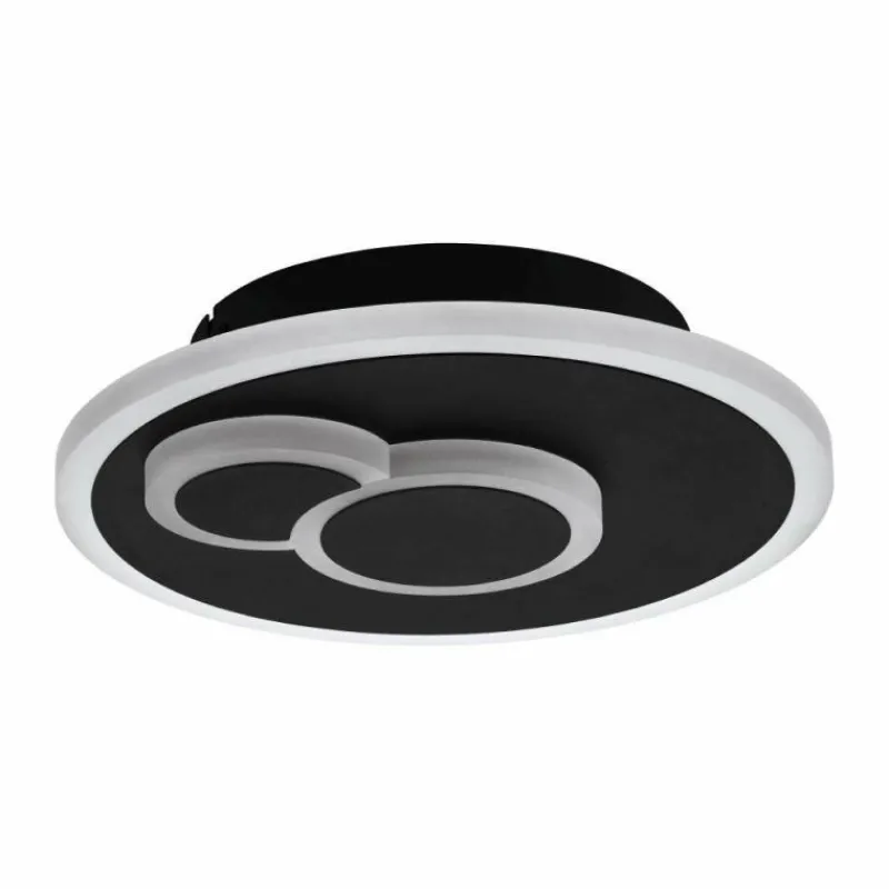 Luminaires Eglo Plafonnier Eglo-Leuchten CADEGAL LED Noir, 1 lumière* Éclairage Led