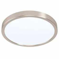 Luminaires Eglo Plafonnier Eglo-Leuchten FUEVA-Z LED Nickel mat, 1 lumière