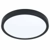 Luminaires Eglo Plafonnier Eglo-Leuchten FUEVA-Z LED Noir, 1 lumière