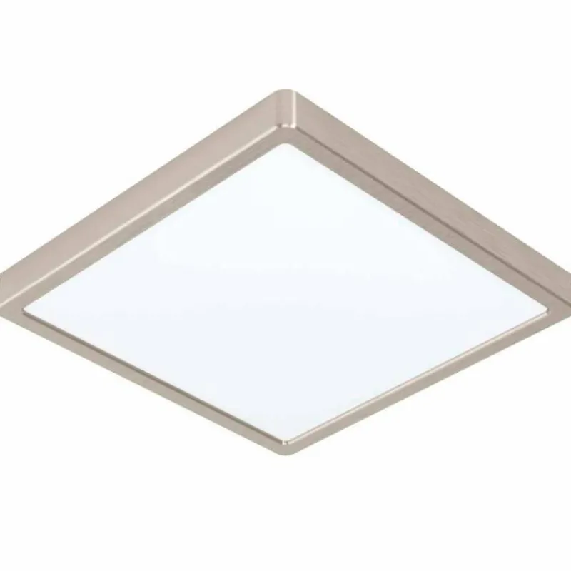 Luminaires Eglo Plafonnier Eglo-Leuchten FUEVA-Z LED Nickel mat, 1 lumière