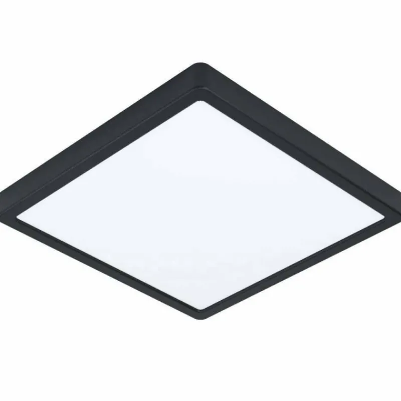 Luminaires Eglo Plafonnier Eglo-Leuchten FUEVA-Z LED Noir, 1 lumière