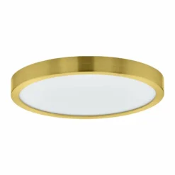 Luminaires Eglo Plafonnier Eglo-Leuchten FUEVA LED Laiton, 1 lumière* Éclairage Led