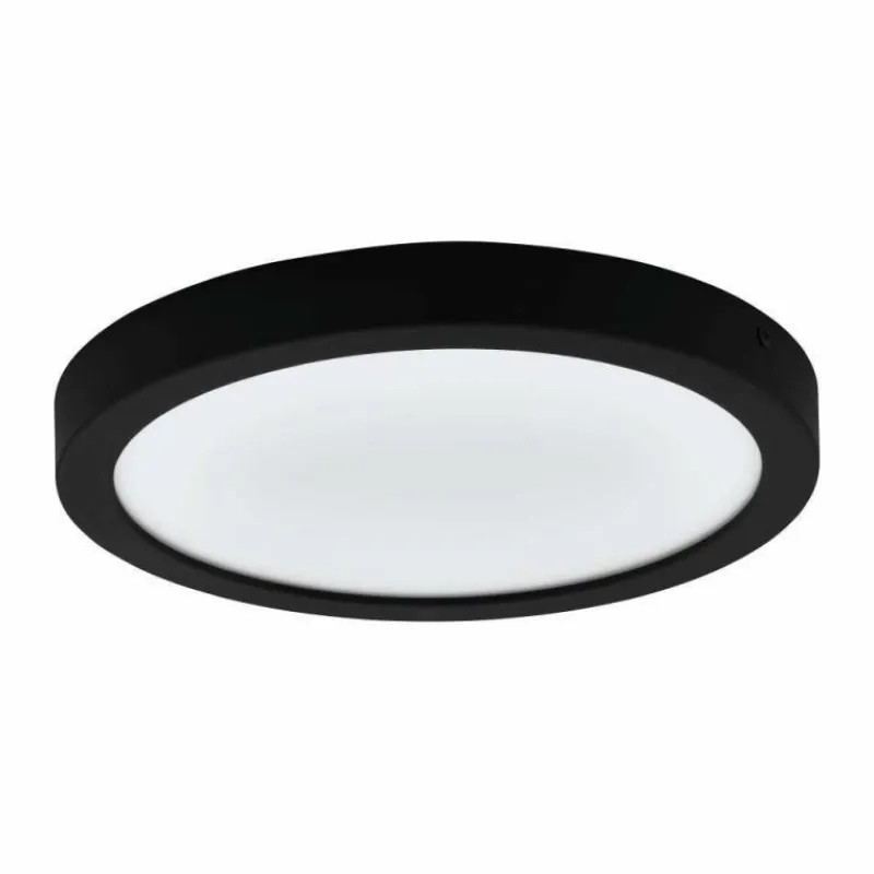 Luminaires Eglo Plafonnier Eglo-Leuchten IDUN LED Noir, 1 lumière* Éclairage Led