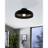 Luminaires Eglo Plafonnier Eglo-Leuchten MOGANO Noir, 1 lumière* Plafonniers
