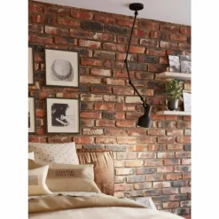 Lampes Industrielles-Luminaires Eglo Plafonnier Eglo-Leuchten TAKELEY Noir, 1 lumière