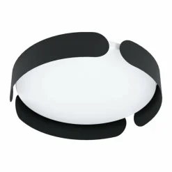 Luminaires Eglo Plafonnier Eglo-Leuchten VALCASOTTO LED Noir, 1 lumière* Éclairage Led