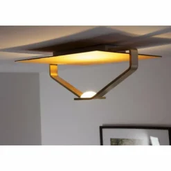 Luminaires Elesi Luce Plafonnier Elesi Luce LED Or, 1 lumière