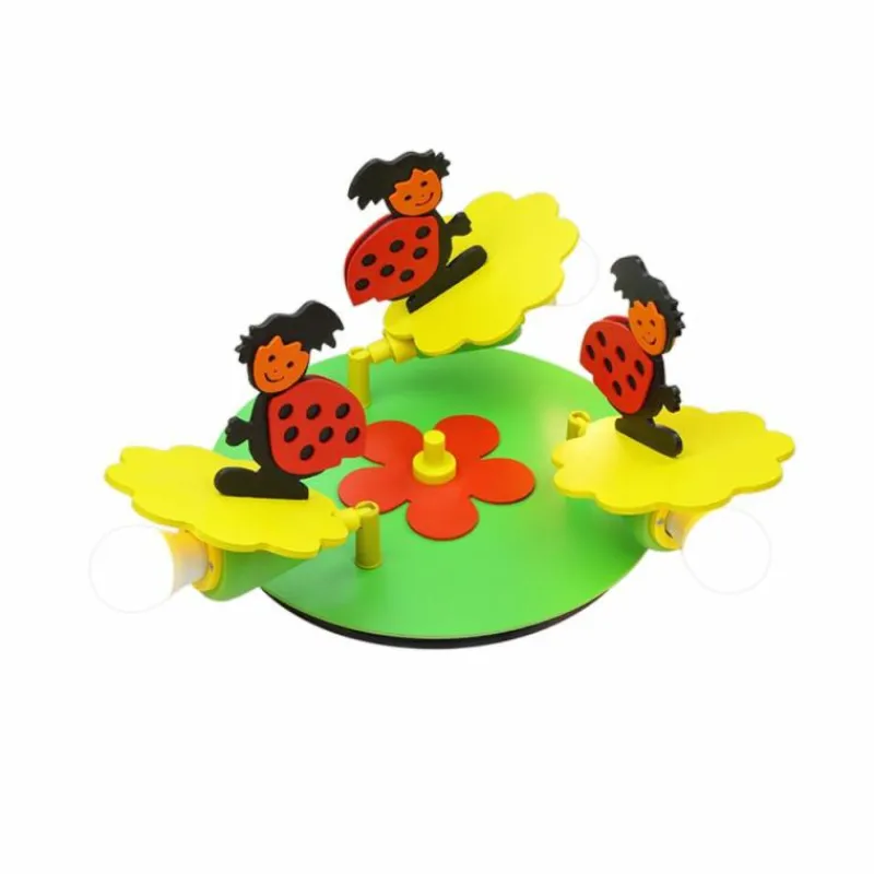 Lampes En Bois-Luminaires Elobra Plafonnier Elobra MARIENKÄFER Multicolore, 3 lumières