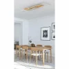Lampes En Bois-Luminaires Elobra Plafonnier Elobra Panama LED Écru, 2 lumières