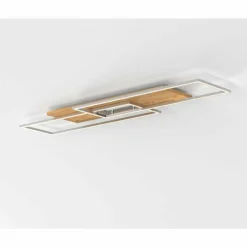 Lampes En Bois-Luminaires Elobra Plafonnier Elobra Panama LED Écru, 2 lumières