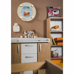 Lampes En Bois-Luminaires Elobra Plafonnier Elobra SEE Crème, 4 lumières