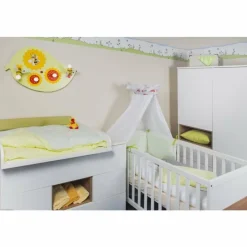 Lampes En Bois-Luminaires Elobra Plafonnier Elobra Vert, 4 lumières