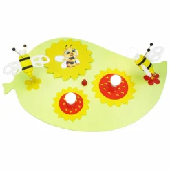 Lampes En Bois-Luminaires Elobra Plafonnier Elobra Vert, 4 lumières