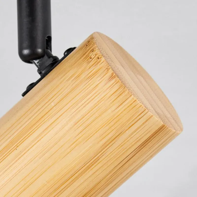 Luminaires Scandinaves-hofstein Plafonnier Erlach Écru, Noir, 1 lumière