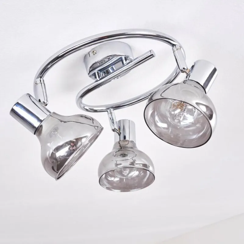 hofstein Plafonnier Esberg Chrome, 3 lumières