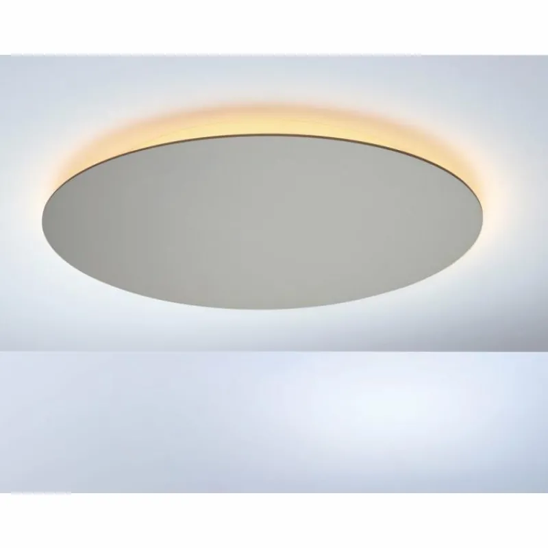 Luminaires Rustiques-Luminaires Escale Plafonnier Escale BLADE LED Gris, 1 lumière