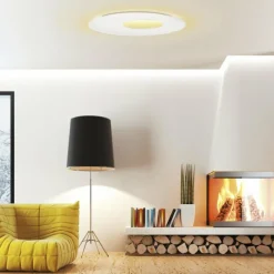 Luminaires Escale Plafonnier Escale BLADE OPEN LED Blanc, 1 lumière* Éclairage Led