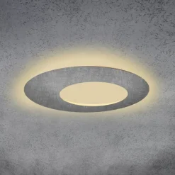 Luminaires Escale Plafonnier Escale BLADE OPEN LED Gris, 1 lumière* Éclairage Led