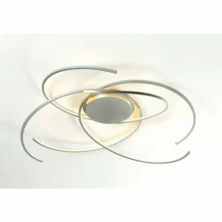 Luminaires Escale Plafonnier Escale SPACE LED Aluminium, 1 lumière