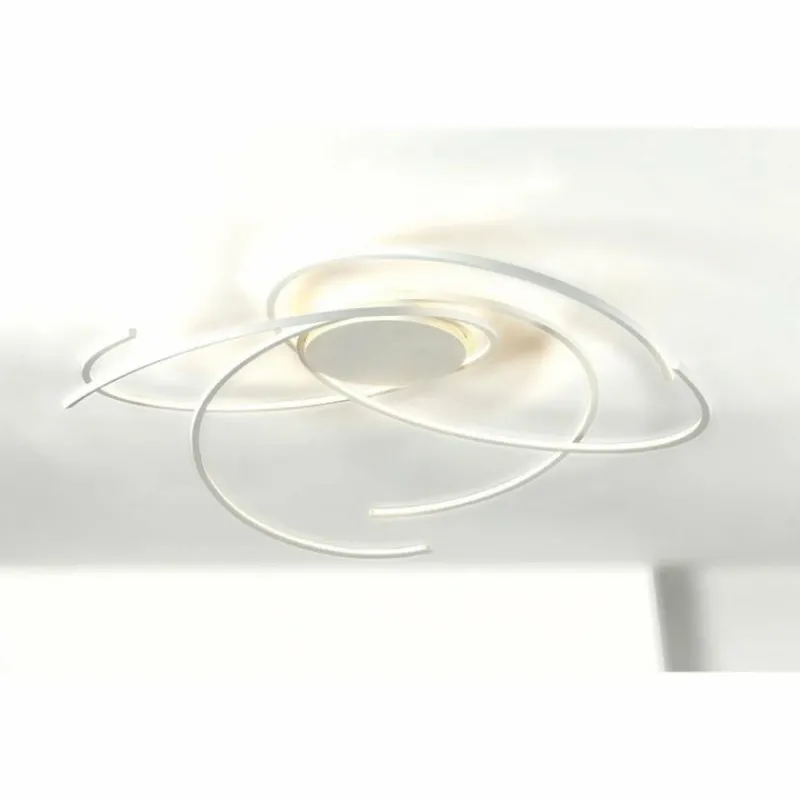 Luminaires Escale Plafonnier Escale SPACE LED Blanc, 1 lumière