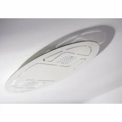 Luminaires Eva Luz Plafonnier Evaluz Ellipse LED Blanc, 2 lumières* Éclairage Led
