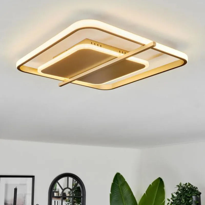 Lampes Dorées-hofstein Plafonnier Evolene LED Or, 1 lumière