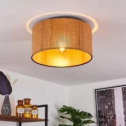 hofstein Plafonnier Exchange Noir, 1 lumière