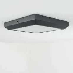 hofstein plafonnier extérieur Alkmaar LED Anthracite, 1 lumière