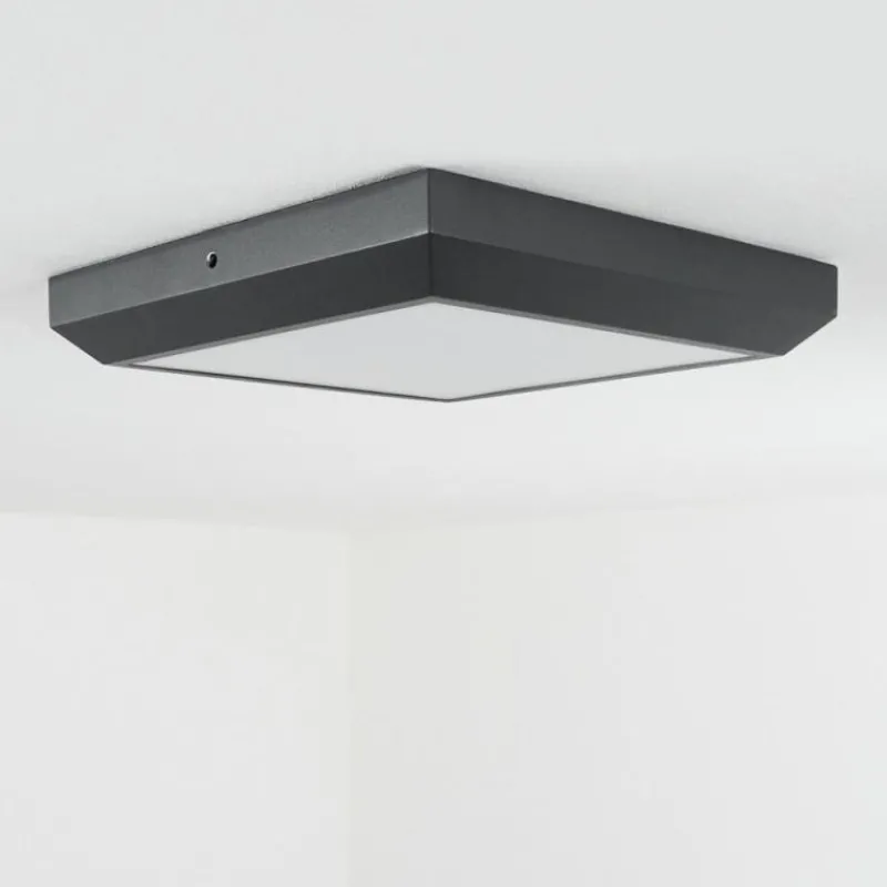hofstein plafonnier extérieur Alkmaar LED Anthracite, 1 lumière