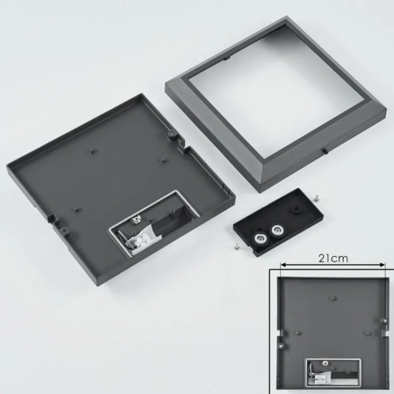 hofstein plafonnier extérieur Alkmaar LED Anthracite, 1 lumière