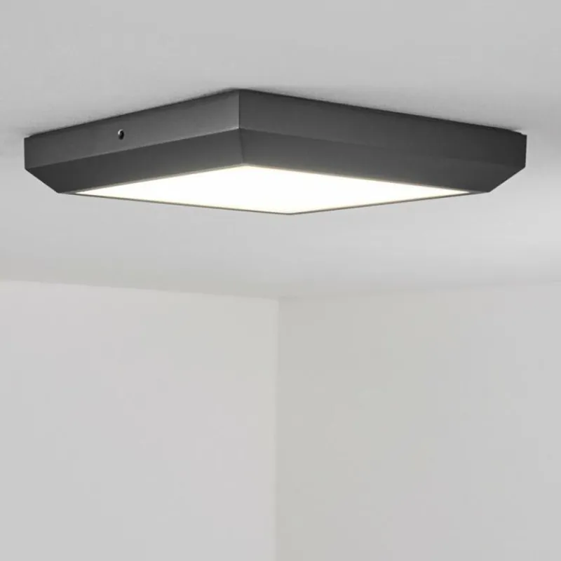 hofstein plafonnier extérieur Alkmaar LED Anthracite, 1 lumière
