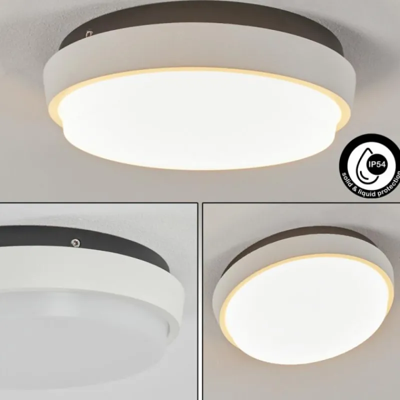 hofstein plafonnier extérieur Centinela LED Anthracite, Blanc, 1 lumière