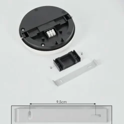 hofstein plafonnier extérieur Centinela LED Anthracite, Blanc, 1 lumière