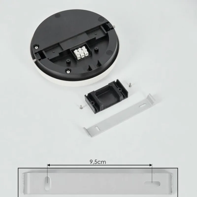 hofstein plafonnier extérieur Centinela LED Anthracite, Blanc, 1 lumière