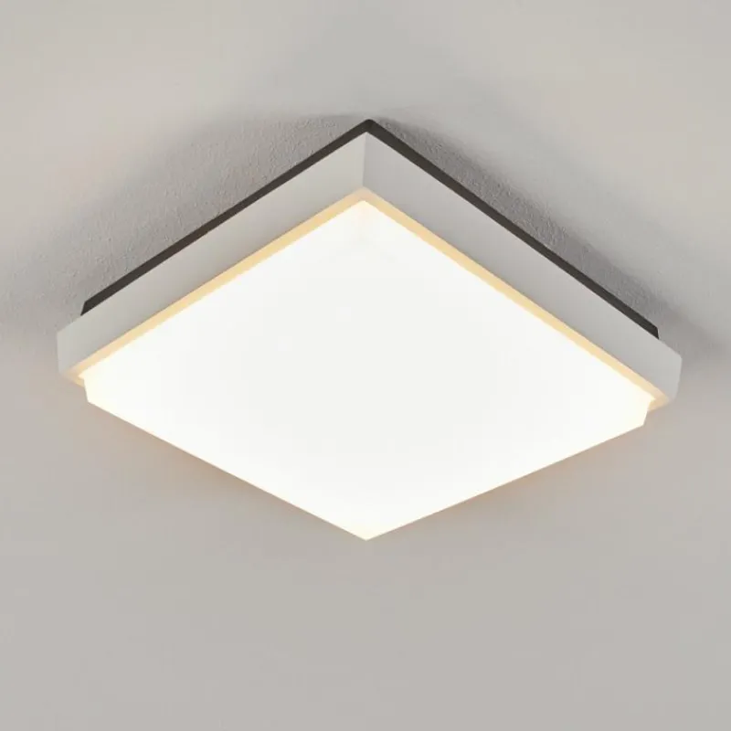 hofstein plafonnier extérieur Gomero LED Anthracite, Blanc, 1 lumière