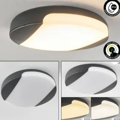 hofstein plafonnier extérieur Joserand LED Anthracite, 1 lumière