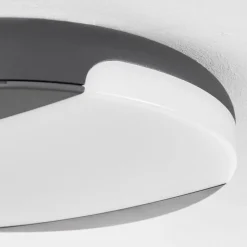 hofstein plafonnier extérieur Joserand LED Anthracite, 1 lumière