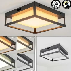 hofstein plafonnier extérieur Nonza LED Anthracite, 1 lumière